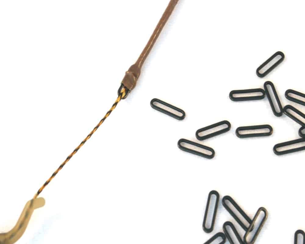 PB Products Bungy Oval Rig Rings, step 2