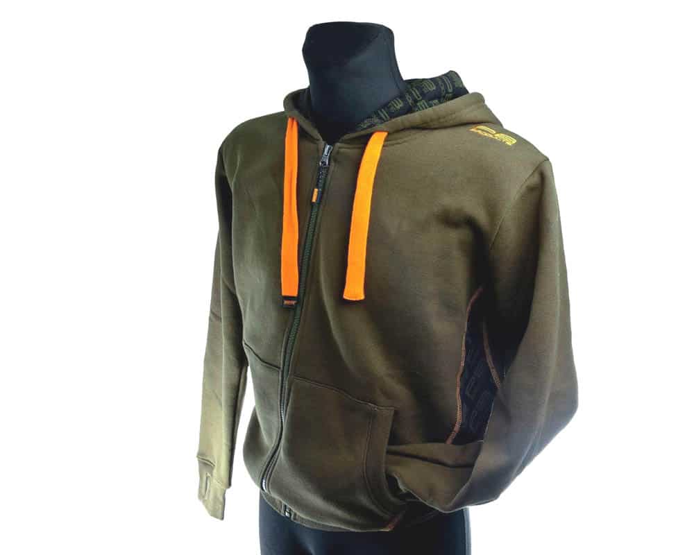 PB Products zipped hoodie, front