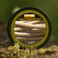 PB Products Armabraid soft braided hooklink, 15 lb in Weed