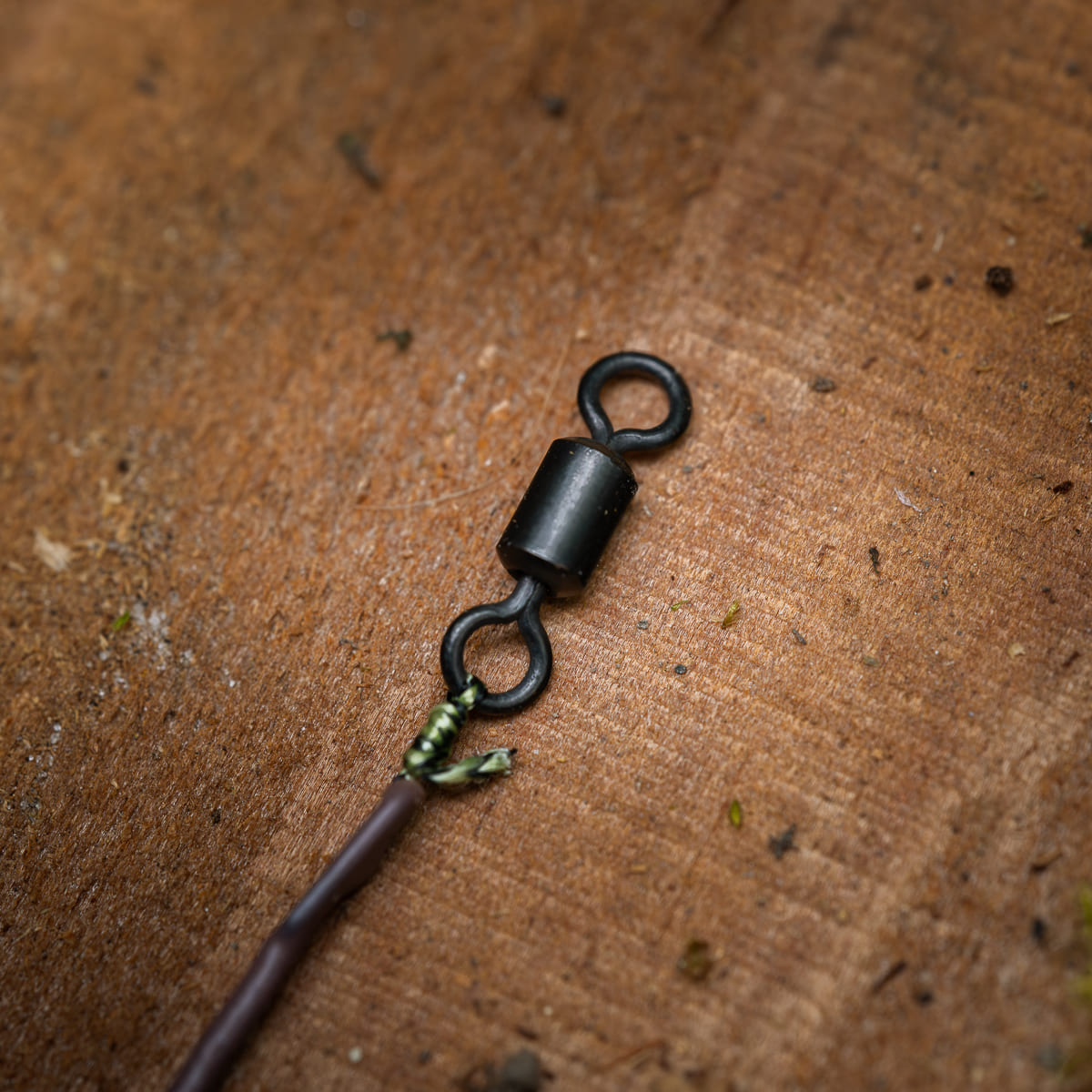 PB Products Bungy rig, swivel detail