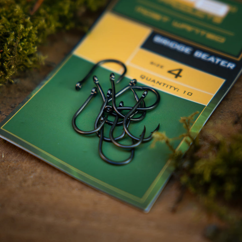 PB Products Bridge Beater hook, side view