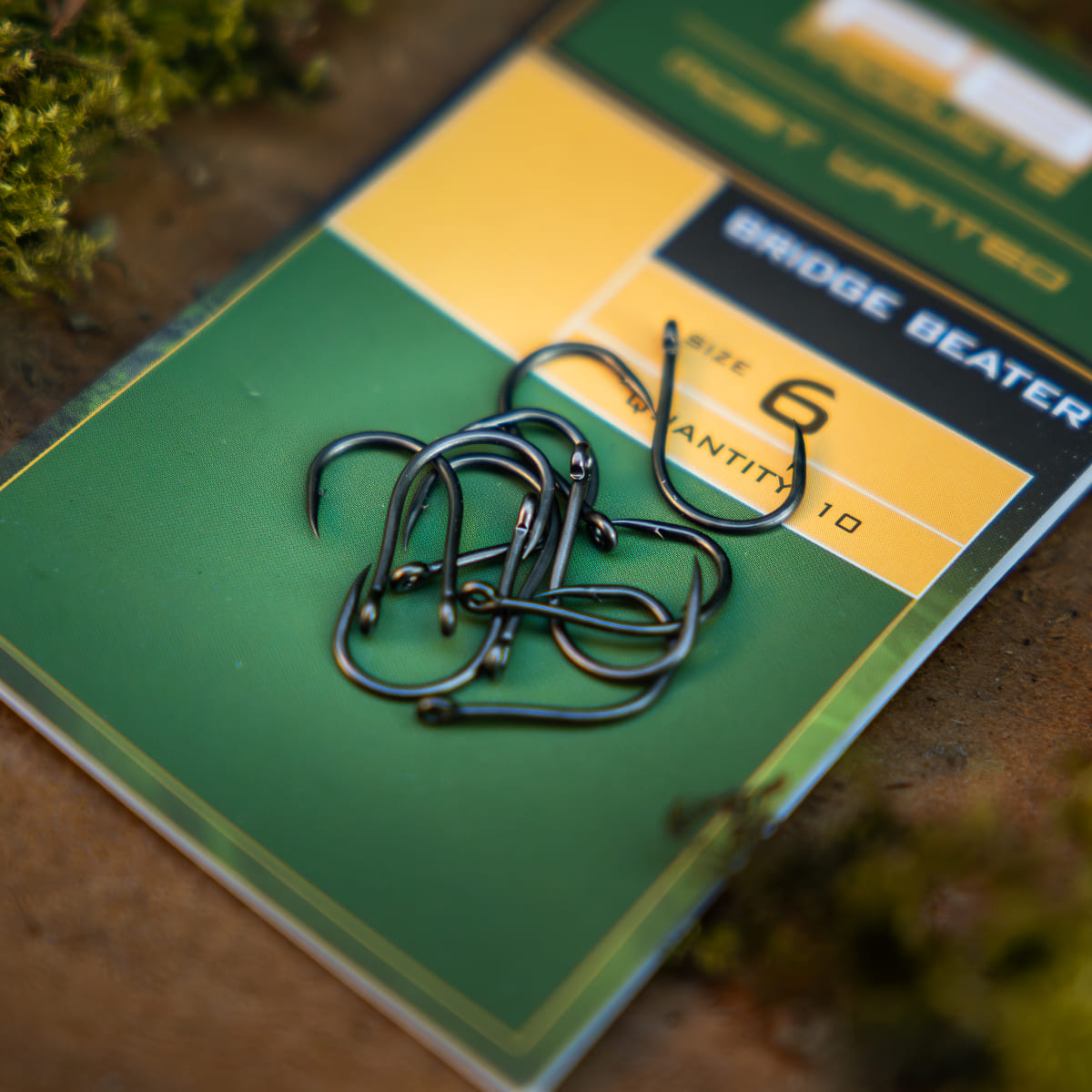 PB Products Bridge Beater hook, size 6, side view
