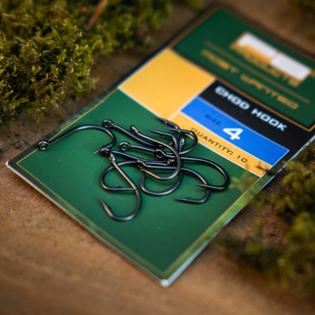 PB Products Chod hook, size 4, side view