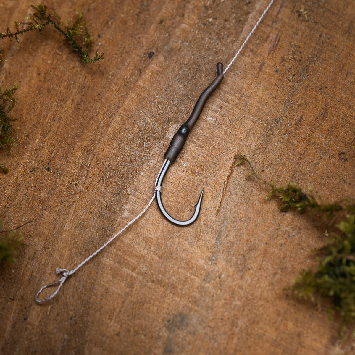 PB Products Combi rig soft coated, hook detail