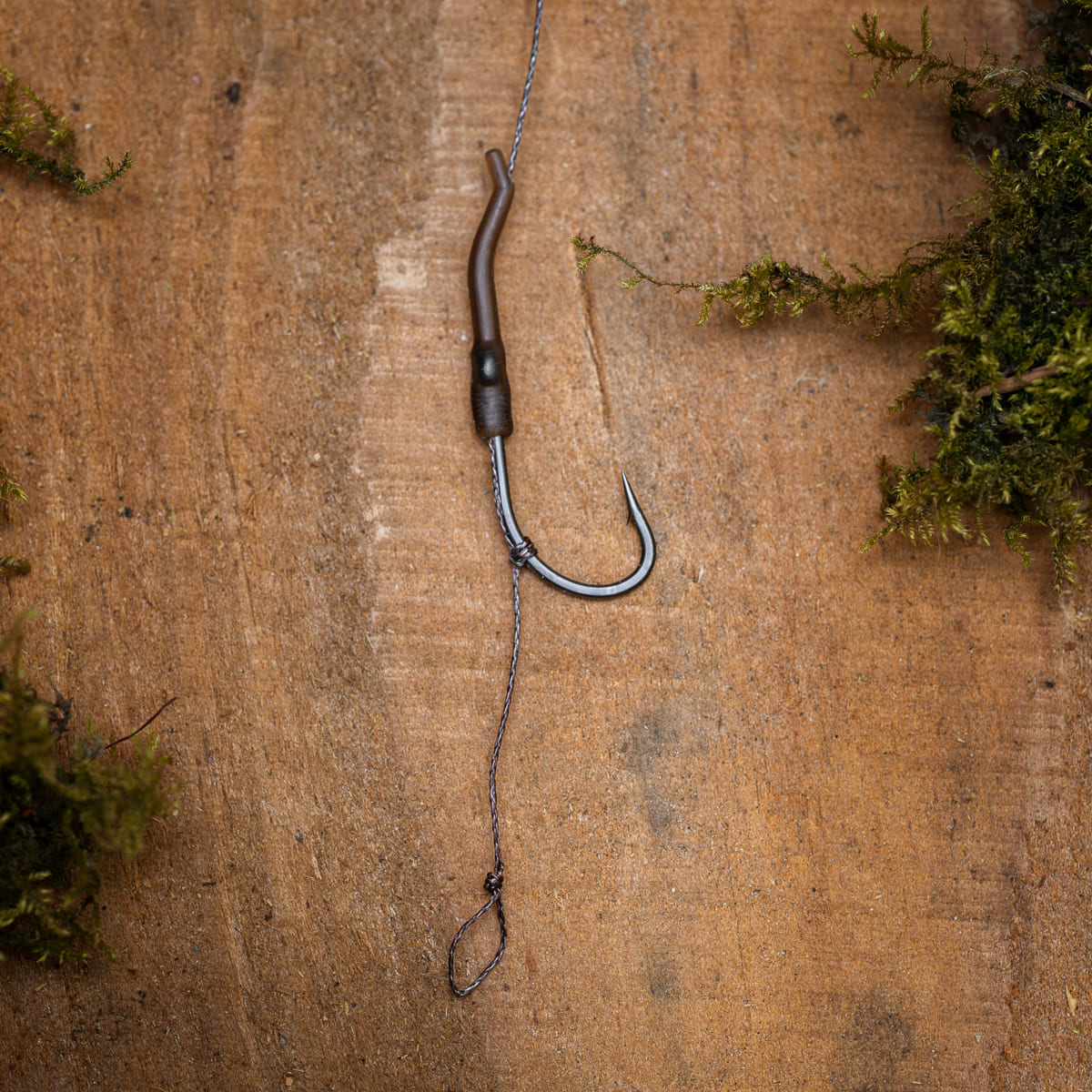 PB Products Combi rig stiff coated, hook detail