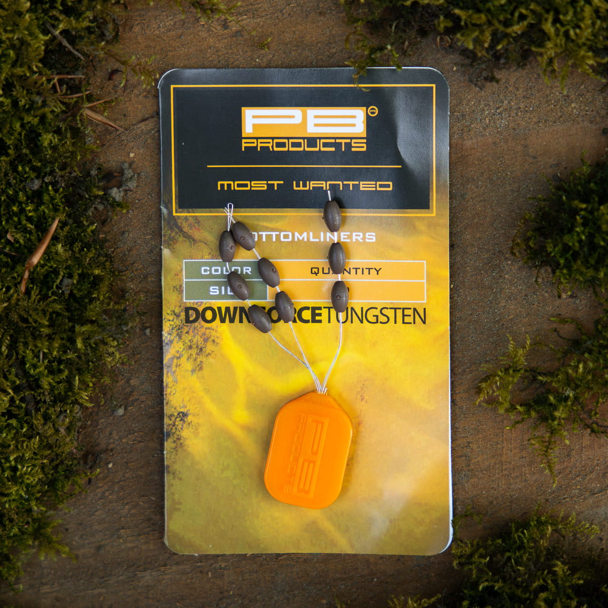 PB Products Downforce Tungsten Bottomliners in Silt, package