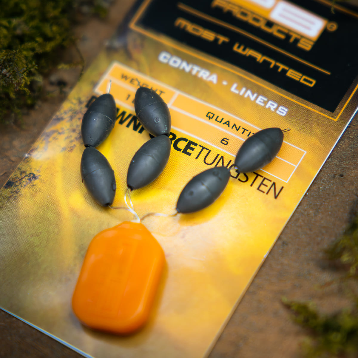 PB Products Downforce Tungsten Contra Liners, 2 g, side view