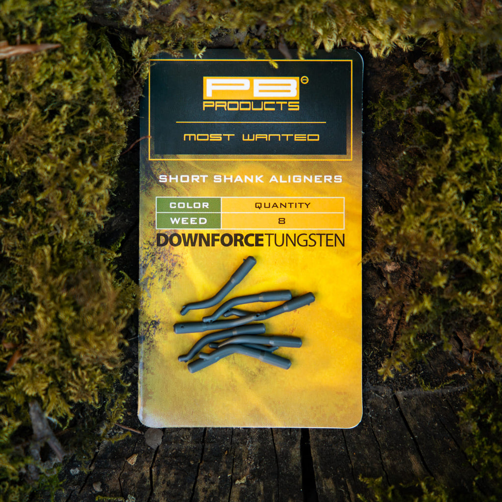 PB Products Downforce Tungsten Short Shank aligners in Weed, package