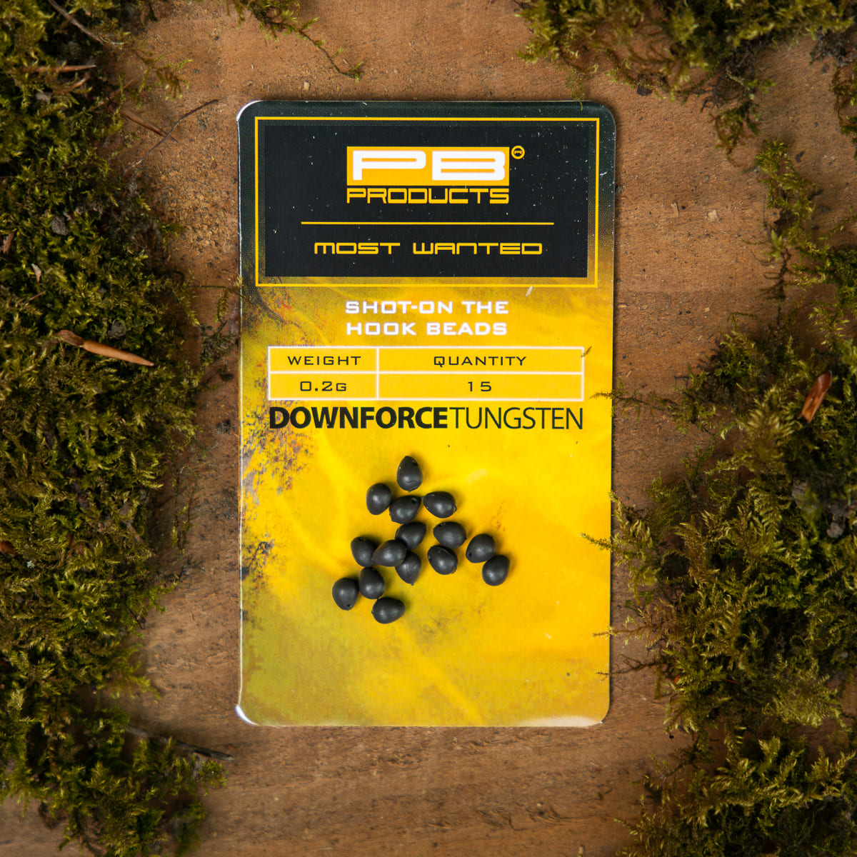 PB Products Downforce Tungsten Shot on the Hook beads, 0.2 g