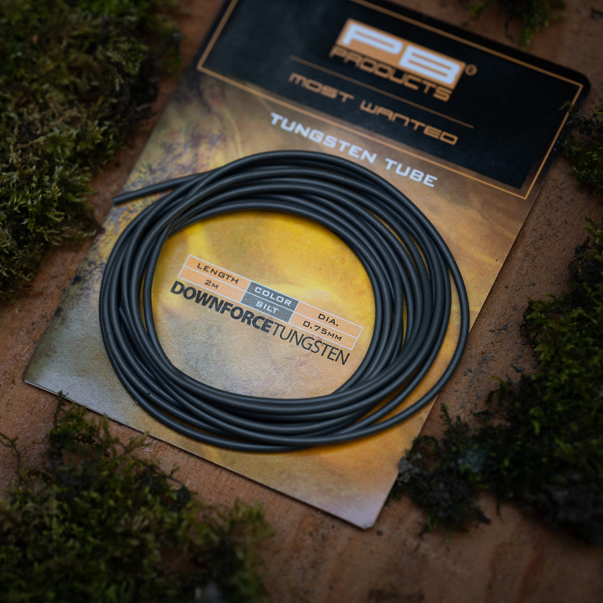 PB Products Downforce Tungsten tube 2 m in Silt, side view