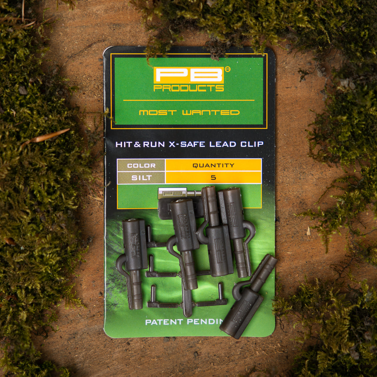 PB Products Hit & Run X-Safe leadclip in Silt