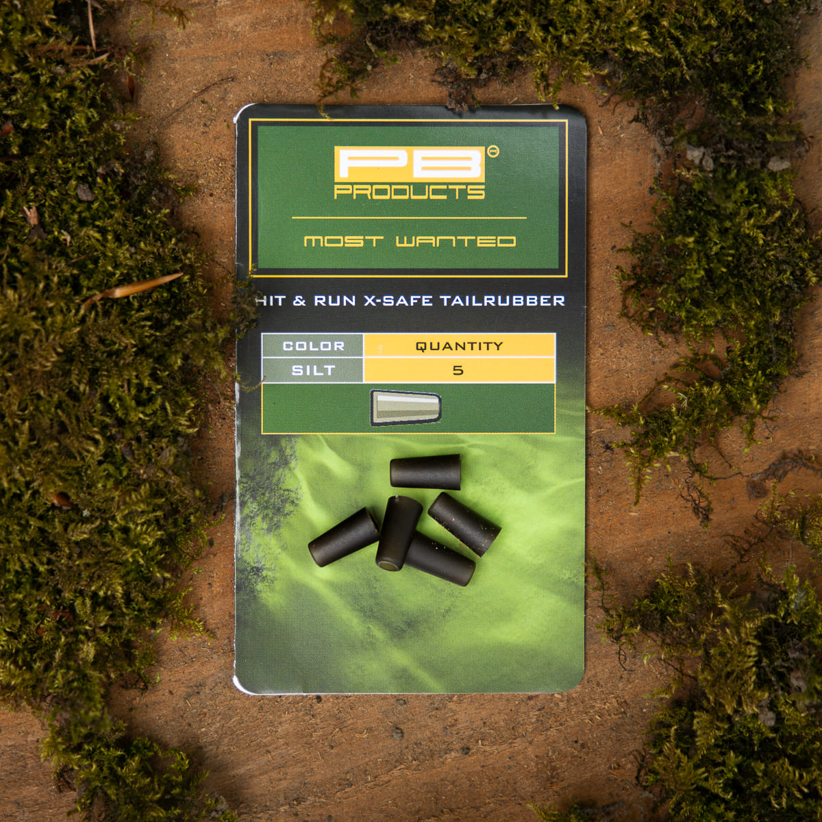 PB Products Hit & Run Xtra Safe tailrubbers in Silt