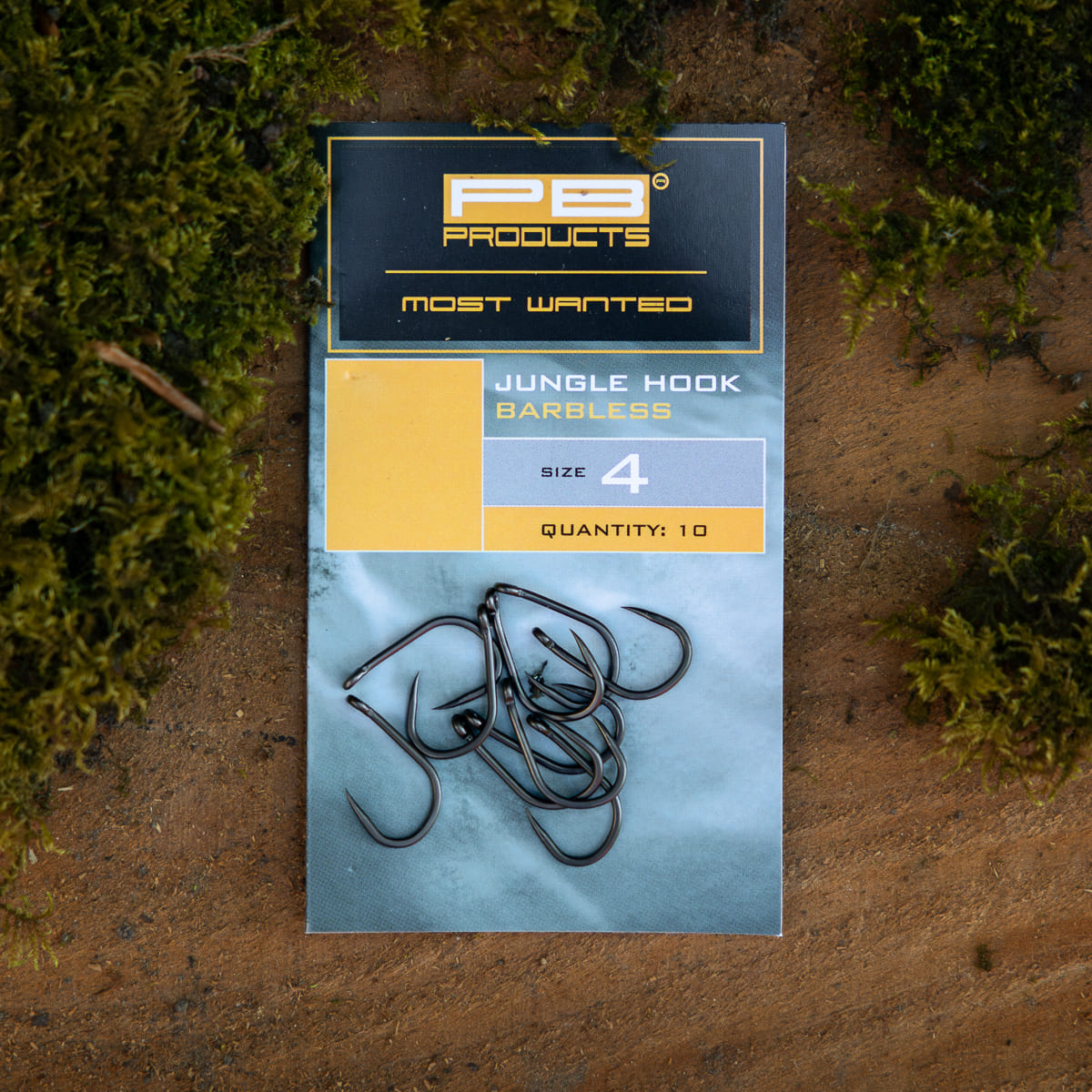 PB Products Jungle barbless hook, size 4