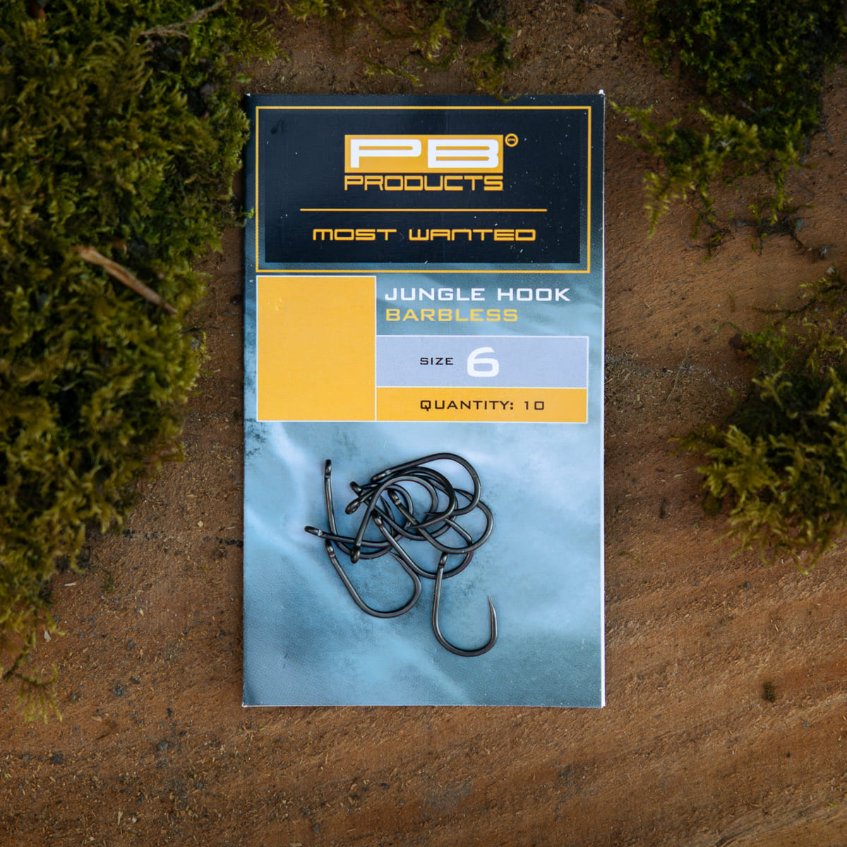 PB Products Jungle barbless hook, size 6