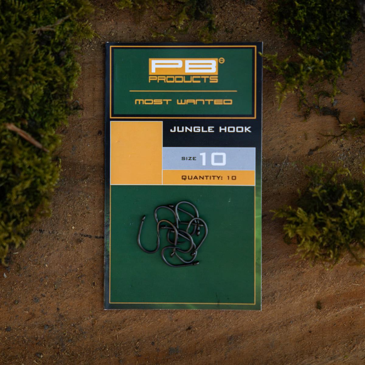 PB Products Jungle hook, size 10, package