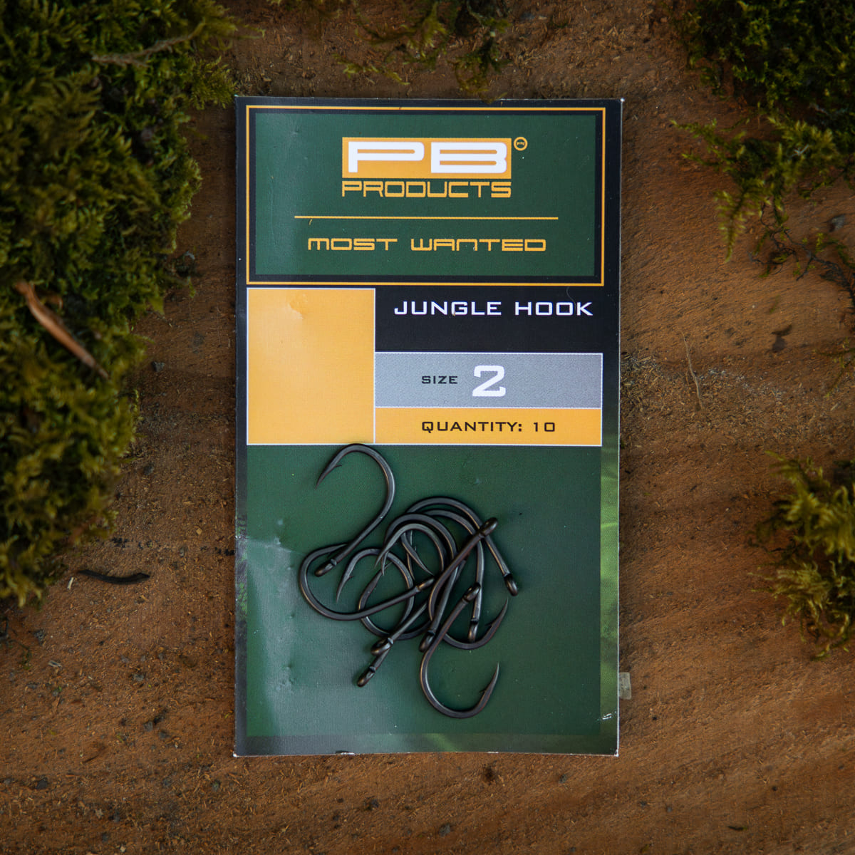 PB Products Jungle hook, size 2, package