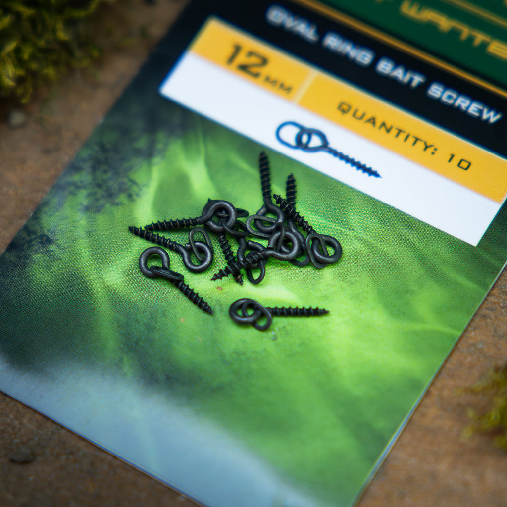 PB Products Oval Ring Bait Screw 12 mm, side view