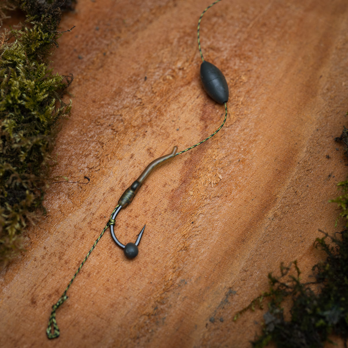 PB Products R2G Silk Ray clip leader with Shot on the Hook overloaded rig