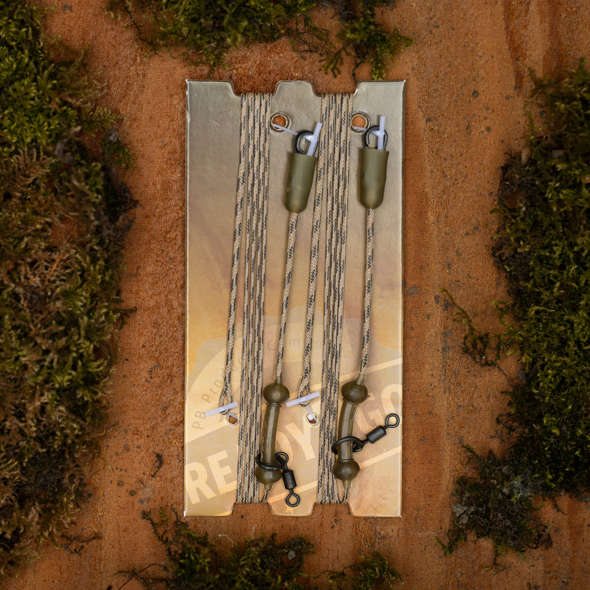 PB Products R2G Silk Ray Extra Safe Heli-Chod leader in Gravel