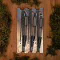PB Products Hit and Run inline insert leader, 90 cm in Weed