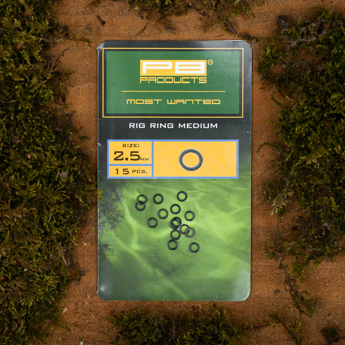 PB Products Rig Rings, 2.5 mm, package