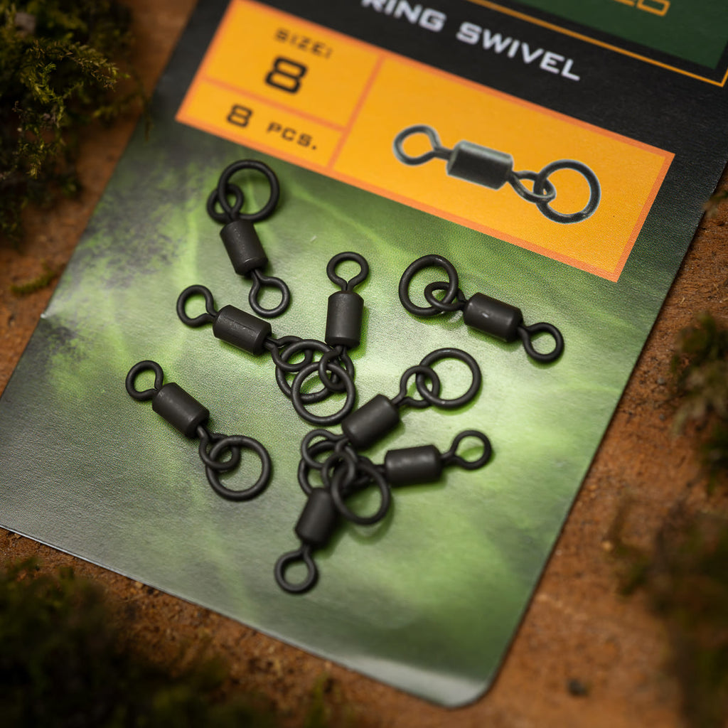 PB Products Ring Swivel 8 mm, side view