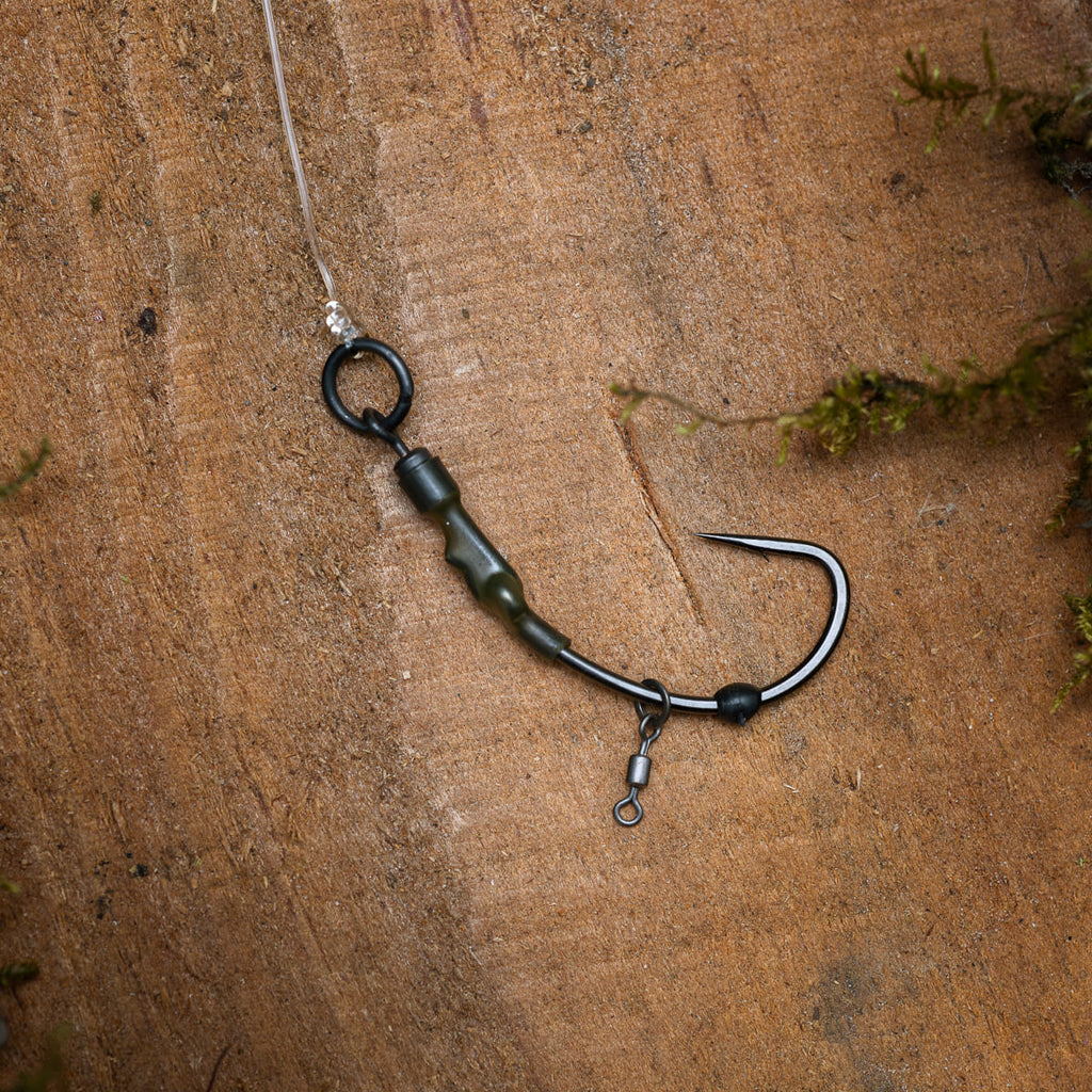 PB Products Ronnie rig stiff, hook detail