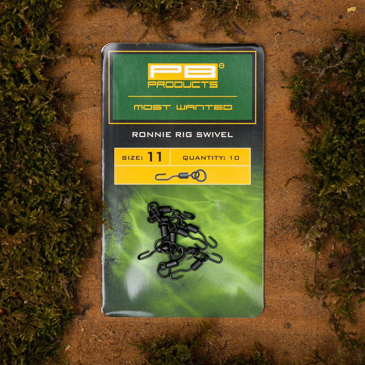 PB Products Ronnie Rig Swivel 11 mm, package