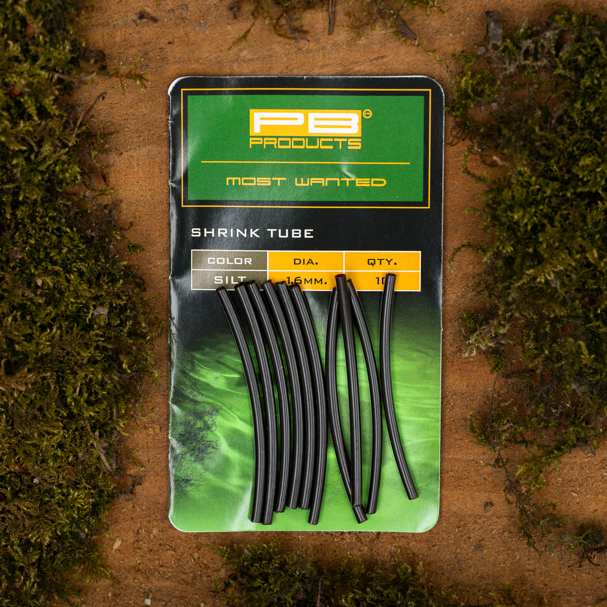 PB Products Shrink Tube, 1.6 mm in Silt, package