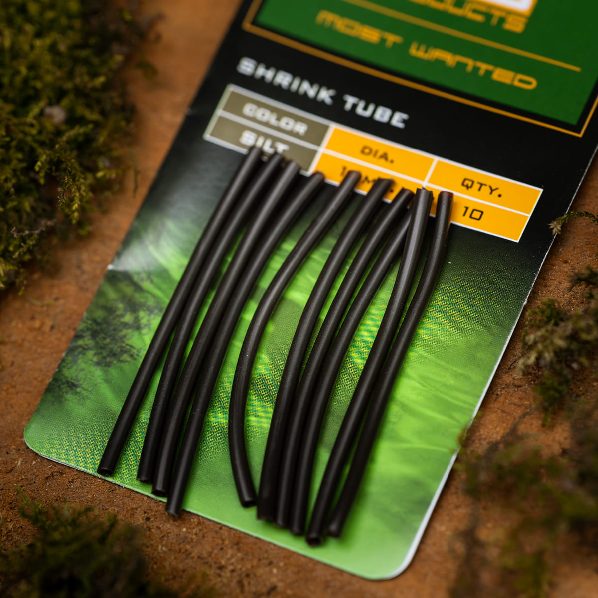 PB Products Shrink Tube, 1.6 mm in Silt, side view