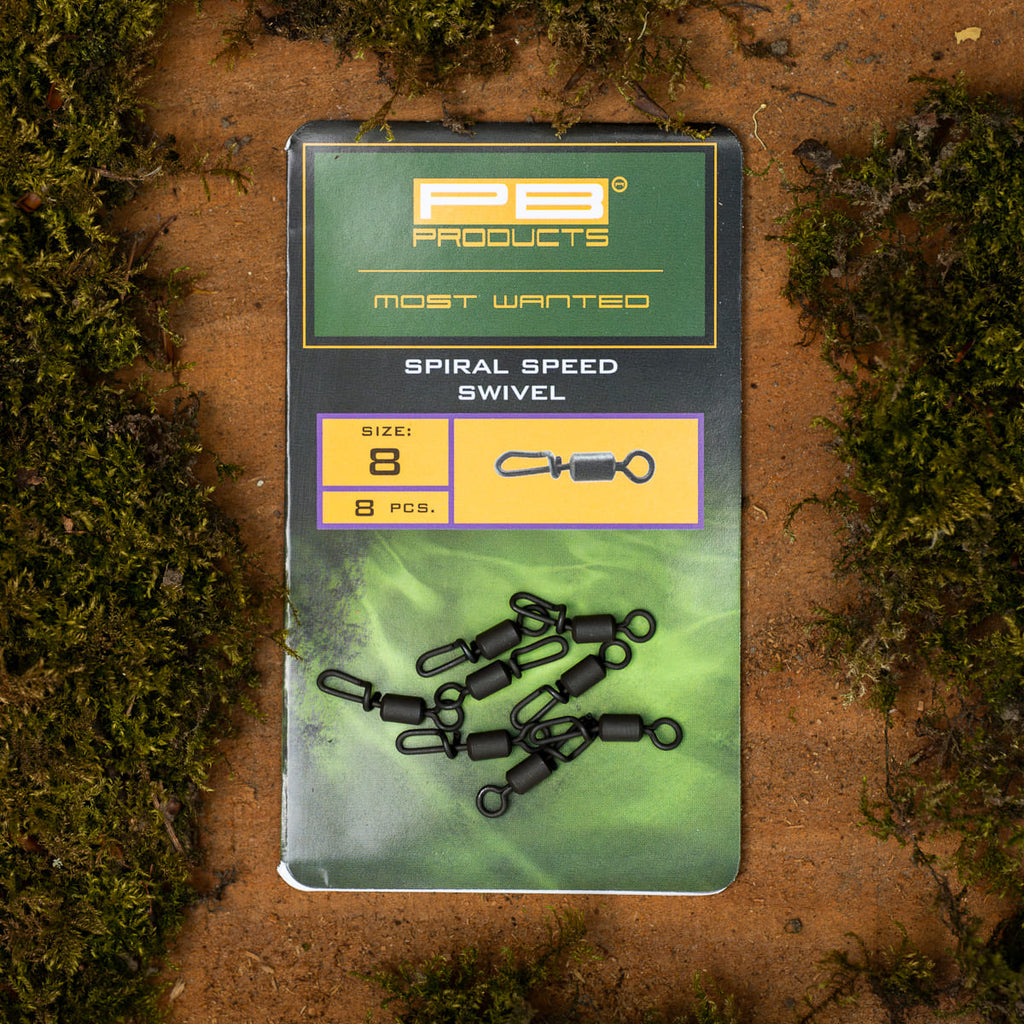 PB Products Spiral Speed Swivel, package