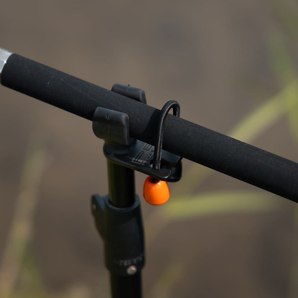 PB Products stainless steel Bungee rod lock DLX, in action