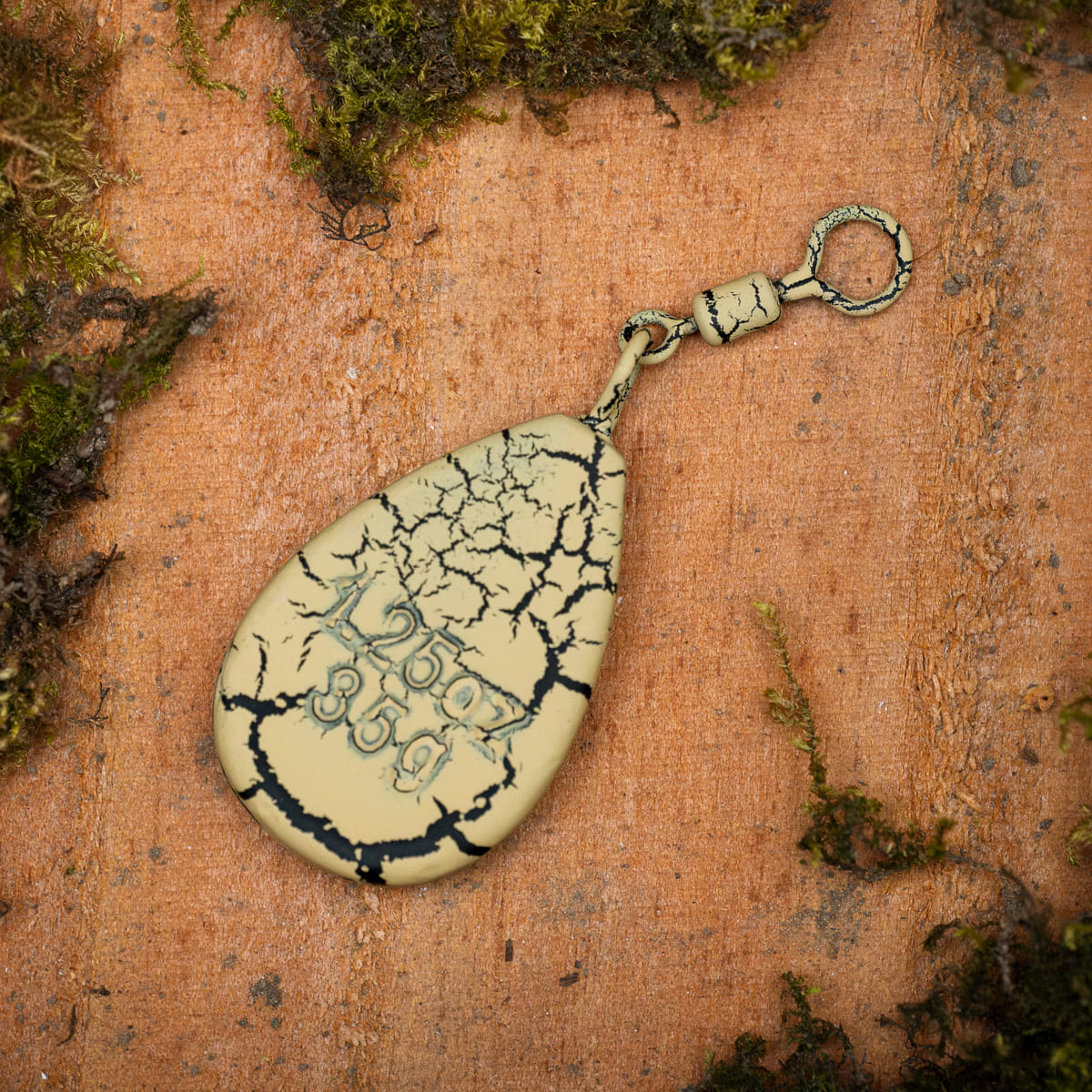 PB Products Swivel Pear lead, 135 g in Gravel