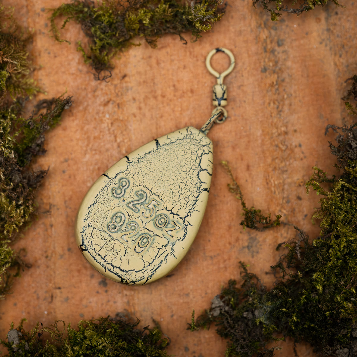 PB Products Swivel Pear lead, 92 g in Gravel