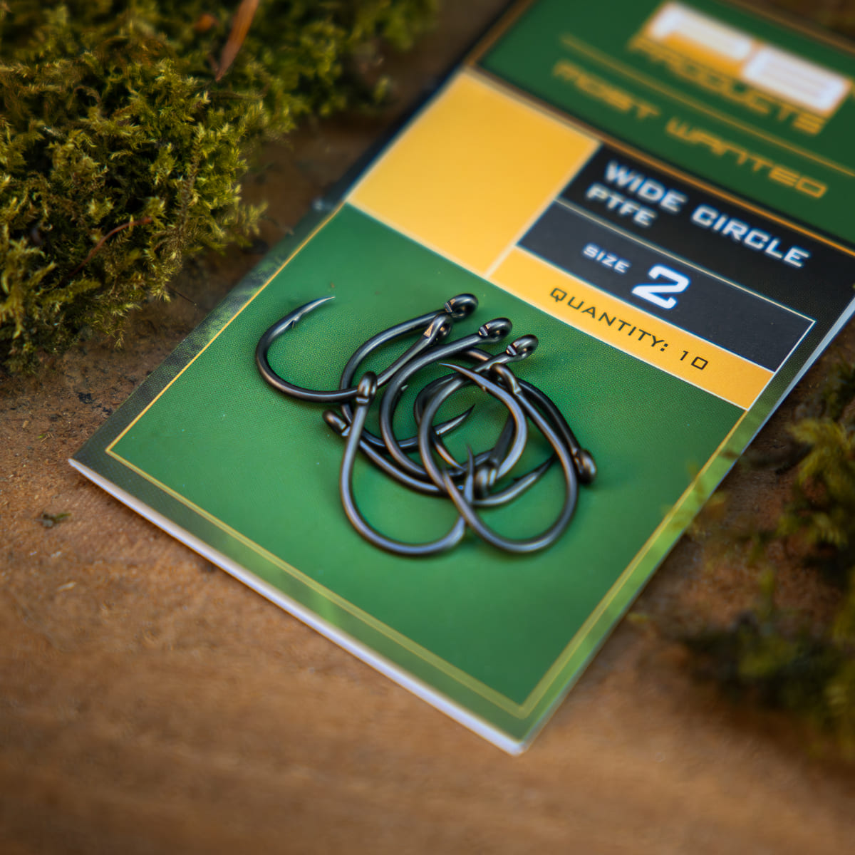 PB Products Wide Circle hook, size 2, side view