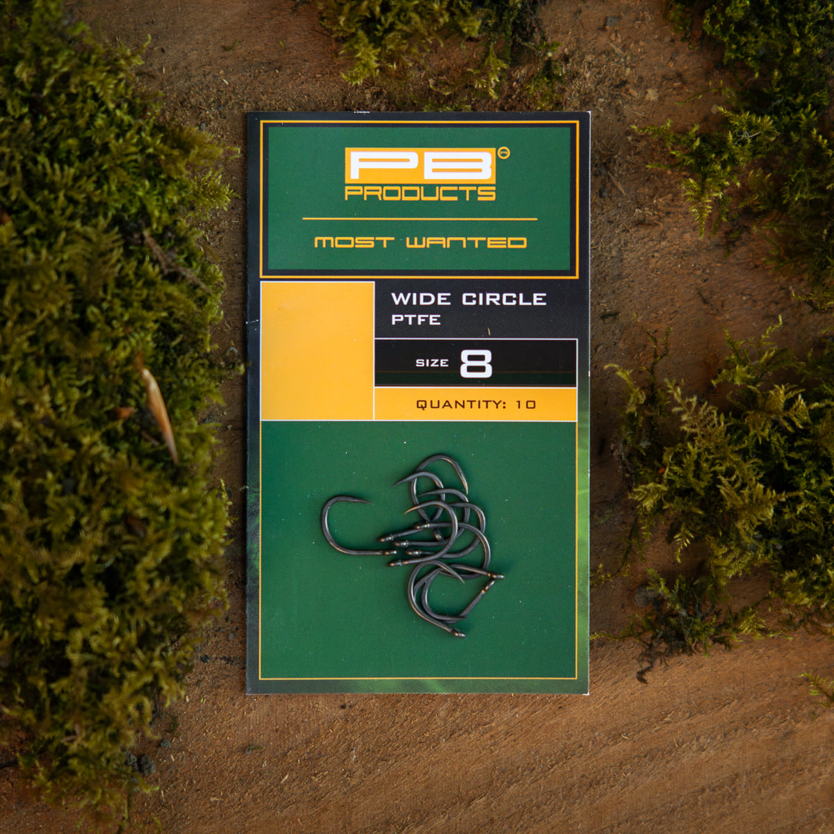 PB Products Wide Circle hook, size 8