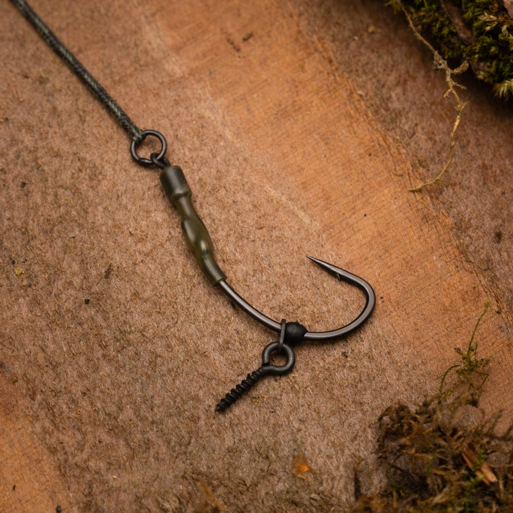PB Products Ronnie rig soft bait screw, hook detail