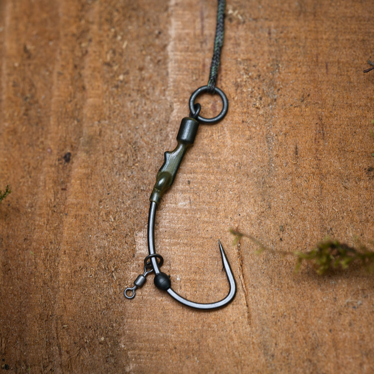 PB Products Ronnie rig soft, hook detail