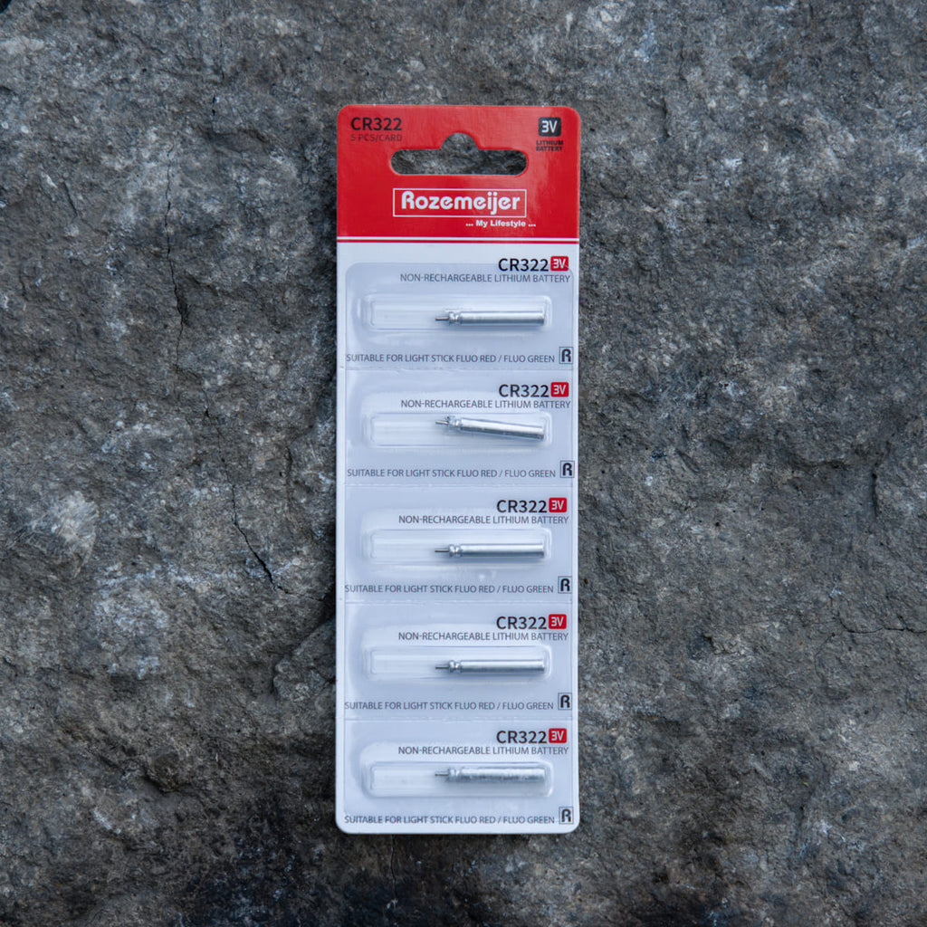 CR322 Lithium Battery Pack 5pcs (non-rechargeable)