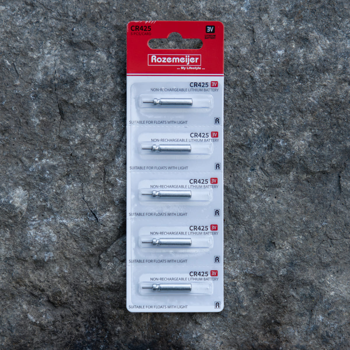 CR425 Lithium Battery Pack 5pcs (non-rechargeable)