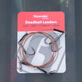 Deadbait Leaders 1x #1 treble 60cm 30lb 2pcs