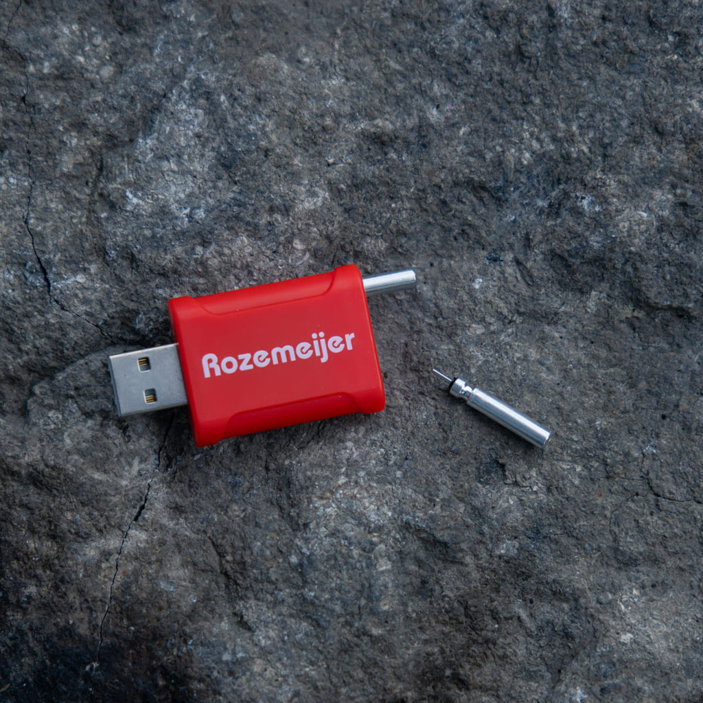 USB Lithium Battery Charger incl. 2pcs LIR425 batteries