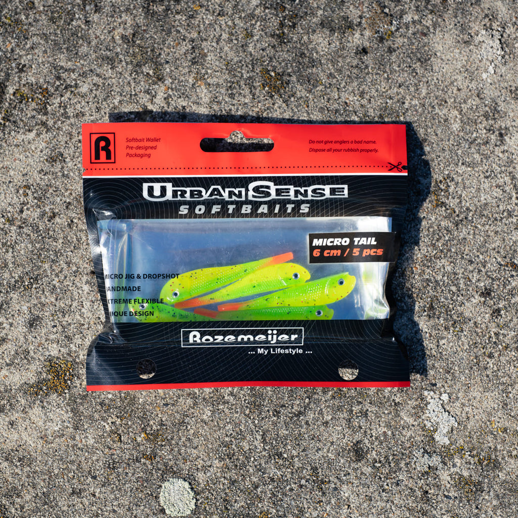 Urban Sense Micro Tail 5pcs 4cm