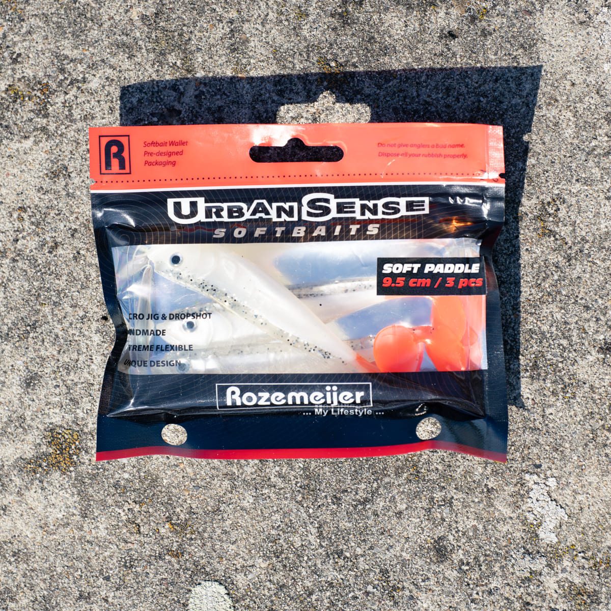 Urban Sense Soft Paddle 3pcs 9cm