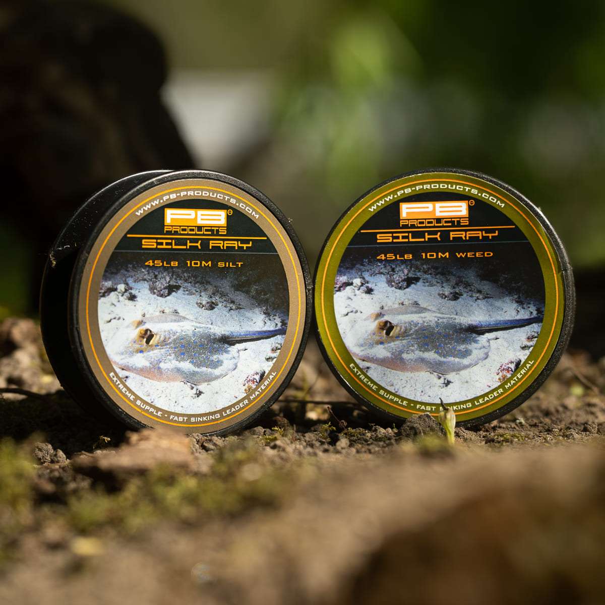 PB Products Silk Ray leader, 45 lb 10 m