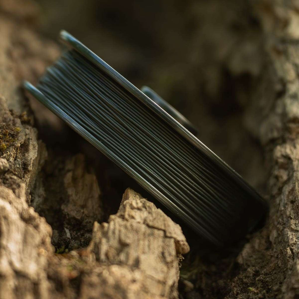 PB Products Skinless hooklink in Weed, side view