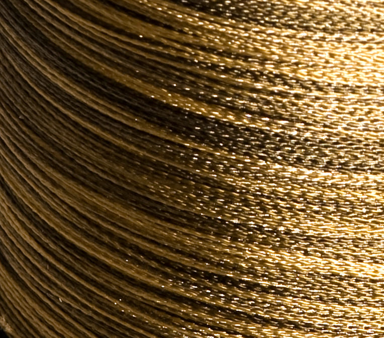 PB Products Gator Braid camo 2-tone braided mainline, colour detail